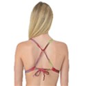 Colorful Colors Wave Gradient Reversible Tri Bikini Top View4