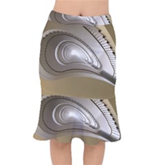 Staircase Berlin Architecture Mermaid Skirt by BangZart