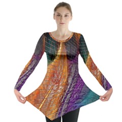Graphics Imagination The Background Long Sleeve Tunic  by BangZart