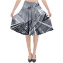Architecture Skyscraper Flared Midi Skirt View1