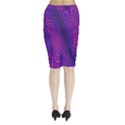 Abstract Fantastic Fractal Gradient Midi Wrap Pencil Skirt View2