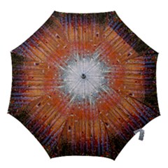 Glass Colorful Abstract Background Hook Handle Umbrellas (small) by BangZart
