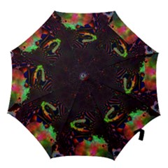 The Fourth Dimension Fractal Hook Handle Umbrellas (small) by BangZart