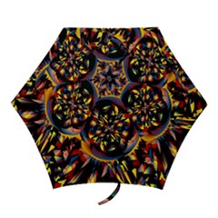 Spiky Abstract Mini Folding Umbrellas by linceazul