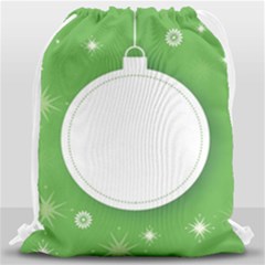 Christmas Bauble Ball Drawstring Bag (large) by BangZart