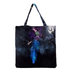 Magical Fantasy Wild Darkness Mist Grocery Tote Bag by BangZart