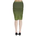 Pattern Halftone Background Dot Midi Wrap Pencil Skirt View2