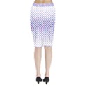 Star Curved Background Geometric Midi Wrap Pencil Skirt View2