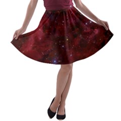Abstract Fantasy Color Colorful A-line Skater Skirt by BangZart