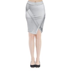 Background Pattern Stripe Midi Wrap Pencil Skirt by BangZart
