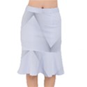 Background Pattern Stripe Mermaid Skirt View1