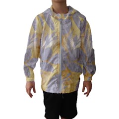 Gold Silver Hooded Wind Breaker (kids) by NouveauDesign