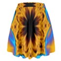 Digital Art Fractal Artwork Flower High Waist Skirt View2