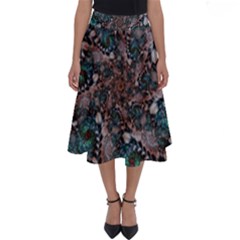 Art Artwork Fractal Digital Art Perfect Length Midi Skirt by Celenk