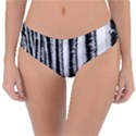 Row Trees Nature Birch Reversible Classic Bikini Bottoms View1