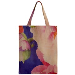 Fabric Textile Abstract Pattern Zipper Classic Tote Bag by Celenk
