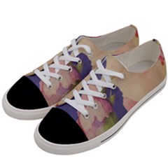 Fabric Textile Abstract Pattern Women s Low Top Canvas Sneakers by Celenk