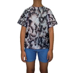Pattern Wallpaper Organization Kids  Short Sleeve Swimwear by Celenk