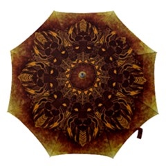 Lion Wild Animal Abstract Hook Handle Umbrellas (medium) by Celenk