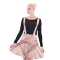 Background Light Glow Abstract Art Suspender Skater Skirt View1