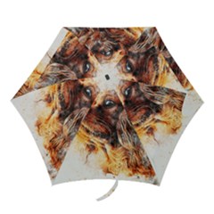 Dog Animal Pet Art Abstract Mini Folding Umbrellas by Celenk
