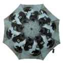 Cat Pet Art Abstract Vintage Hook Handle Umbrellas (Small) View1