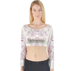 French Chic Long Sleeve Crop Top by NouveauDesign
