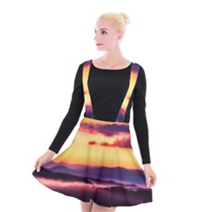 Great Smoky Mountains National Park Suspender Skater Skirt by Celenk