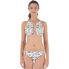 Desktop Pattern Art Graphic Design Perfectly Cut Out Bikini Set by Celenk