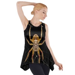 Nsect Macro Spider Colombia Side Drop Tank Tunic by Celenk
