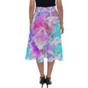 Background Art Abstract Watercolor Perfect Length Midi Skirt View2
