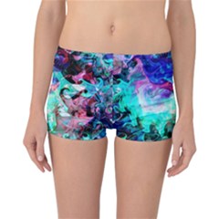 Background Art Abstract Watercolor Reversible Boyleg Bikini Bottoms by Celenk