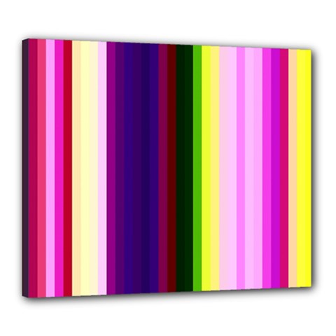 Abstract Background Pattern Textile 2 Canvas 24  X 20  by Celenk