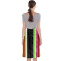 Abstract Background Pattern Textile Midi Beach Skirt View2