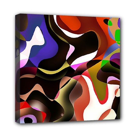 Abstract Background Design Art Mini Canvas 8  X 8  by Celenk
