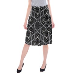 Design Art Pattern Decorative Midi Beach Skirt by Celenk