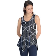 Design Art Pattern Decorative Sleeveless Tunic by Celenk