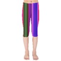 Abstract Background Pattern Textile 4 Kids  Capri Leggings  View1