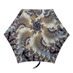 Fractal Art Design Fantasy 3d Mini Folding Umbrellas by Celenk