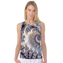 Fractal Art Design Fantasy 3d Women s Basketball Tank Top by Celenk
