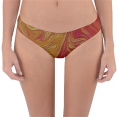 Texture Pattern Abstract Art Reversible Hipster Bikini Bottoms by Celenk