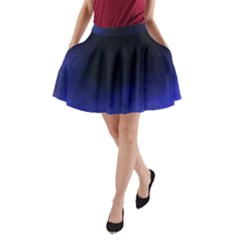 Ombre A-line Pocket Skirt by ValentinaDesign