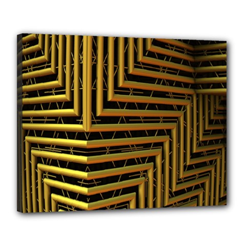 Modern Art Sculpture Architecture Canvas 20  X 16  by Celenk