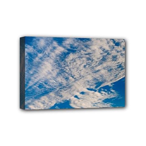 Clouds Sky Scene Mini Canvas 6  X 4  by Celenk
