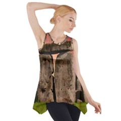 Stonehenge Ancient England Side Drop Tank Tunic by Celenk