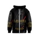 Darth Vader Cat Kids  Zipper Hoodie View1