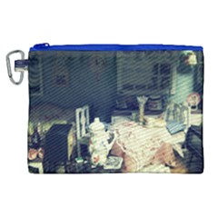 Abandonded Dollhouse Canvas Cosmetic Bag (xl) by snowwhitegirl
