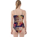 Cream Dollhouse Cut Out Top Tankini Set View2