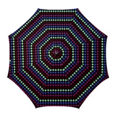 Multi Black Dots Golf Umbrellas by snowwhitegirl