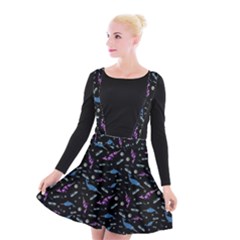 Narwhal Suspender Skater Skirt by Chihuahua